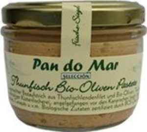 Pasztet z tuńczyka i BIO oliwkami 125 g (słoik) Pan do Mar
