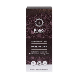 Henna CIEMNY BRĄZ Khadi
