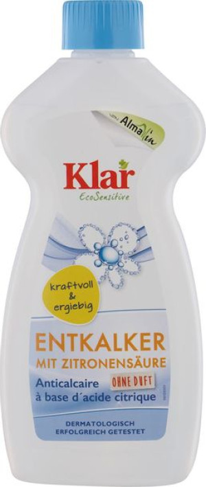 Odkamieniacz z kwasem cytrynowym 500 ml Klar