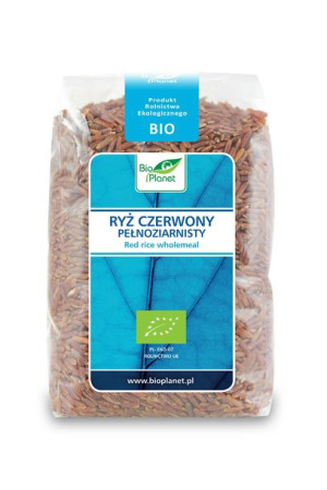 Ryż czerwony pełnoziarnisty bio 400 g Bio Planet