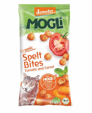 Chrupki orkiszowe pomidorowo-marchewkowe demeter BIO 40 g Mogli