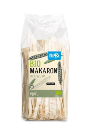Makaron orkiszowy WSTĄŻKI BIO  250 g Niro