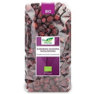 Żurawina suszona niesłodzona BIO 150 g - BIO PLANET