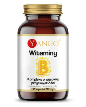 Witaminy z grupy B - 90 kaps Yango