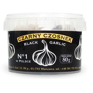 Czarny czosnek bezglutenowy BIO 80 g - PIĘĆ PRZEMIAN