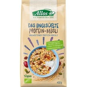 Musli PROTEINOWE bez dodatku cukrów BIO 450 g - ALLOS