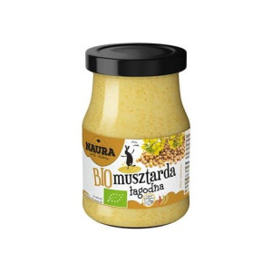 Musztarda łagodna BIO 190 g Naura