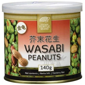 Orzechy ziemne w Wasabi puszka 140g G.Turtle Brand