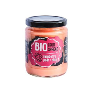 Krem owocowy gruszka-malina-nasiona chia BIO 245 g Rudolfs