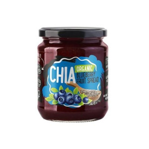 Mus z owoców jagodowych z nasionami chia BIO 250 g Rudolfs