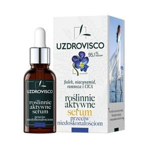 Serum do twarzy przeciw niedoskonałościom FIOŁEK w ampułce 30 ml - Uzdrovis