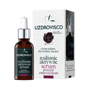 Serum do twarzy przeciwzmarszczkowe CZARNY TULIPAN w ampułce 30 ml - Uzdrov