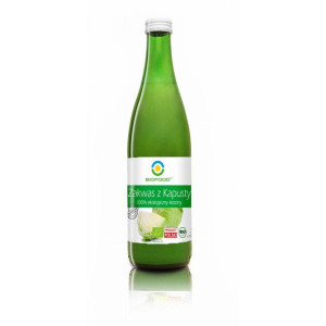Zakwas z kapusty kiszonej bezglutenowy BIO 500 ml Bio Food