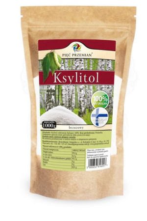 Ksylitol (torebka papierowa) 1000 g Pięć Przemian