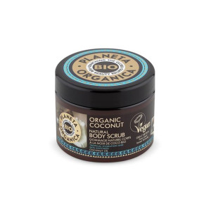 Scrub do ciała Tropikalne nawilżenie Organiczcny Kokos 300 ml Planeta Organ