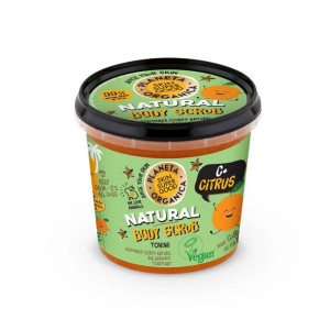 Scrub do ciała wygładzający skórę C+ Citrus 360 ml SSG Planeta Organica