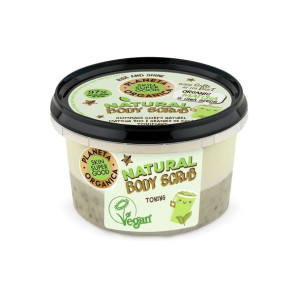 Scrub do ciała odżywiający Matcha & Nasiona Chia 250 ml SSG Planeta Organic