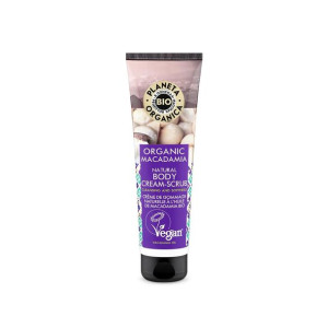 Krem-scrub do ciała Organiczna Macadamia 140 ml Planeta Organica