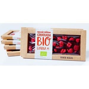 Czekolada deserowa z malinami BIO 53 g - Cukiernia Staropolska