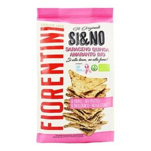 Chrupki gryczane z quinoa i amarantusem bezglutenowe BIO 80 g Fiorentini