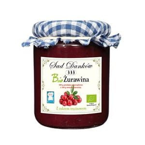 Żurawina z cukrem trzcinowym BIO 260 g Sad Danków