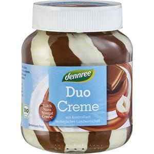 Krem Nugatowy Duo Mleczno - Orzechowy Bezglutenowy Bio 400 G - Dennree