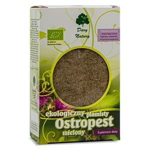 Ostropest Plamisty Mielony Bio 100 G - Dary Natury