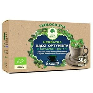 Herbatka Bądź Optymistą Bio (25 X 2 G) 50 G - Dary Natury