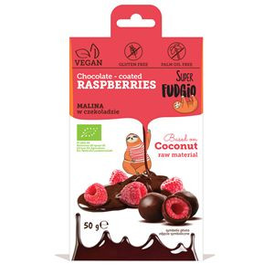 Maliny Liofilizowane W Czekoladzie Bezglutenowe Bio 50 G - Me Gusto (super