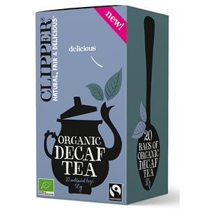 Herbata Czarna Bezkofeinowa Fair Trade Bio (20 X 2,5 G) 50 G - Clipper