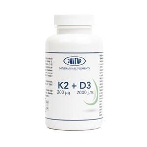 Witamina K2 + D3 90 Kapsułek - Jantar