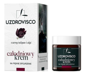Krem Pod Oczy Przeciwzmarszczkowy Na Dzień I Na Noc Czarny Tulipan I Algi 2