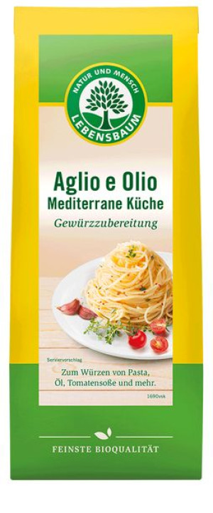 Przyprawa do kuchni śródziemnomorskiej BIO 40 g Lebensbaum