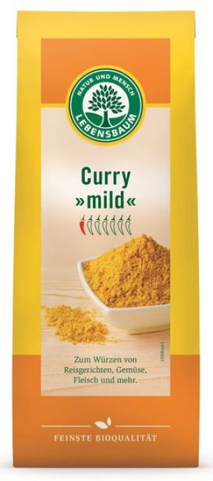 Przyprawa curry łagodne BIO 50 g Lebensbaum
