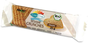 Sezamki z dodatkiem miodu BIO 25g - Croc-Crac (Bioveri)