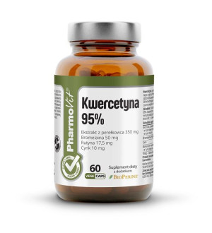 Kwercetyna Bezglutenowa 60 Kapsułek 33,36 G - Pharmovit