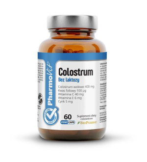 Colostrum 60 kapsułek 35,13g - Pharmovit (clean label)