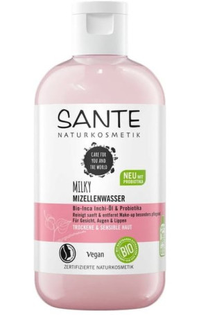 Płyn micelarny do demakijażu olej inca inchi i probiotyki ECO 200ml - Sante