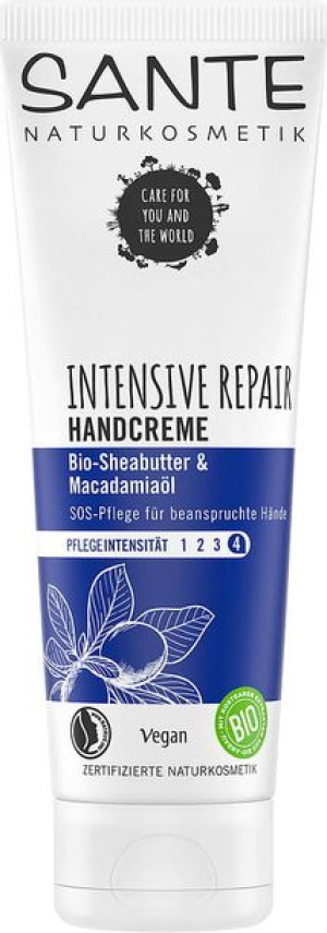 Krem do rąk intensywna naprawa masło shea i olejek macadamia ECO 75ml - San