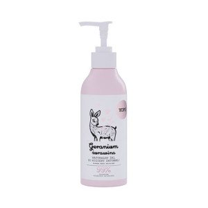 Żel do higieny intymnej naturalny Geranium i Żurawina 300ml  Yope