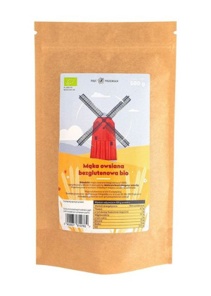 Mąka owsiana bezglutenowa BIO 500g - Pięć przemian