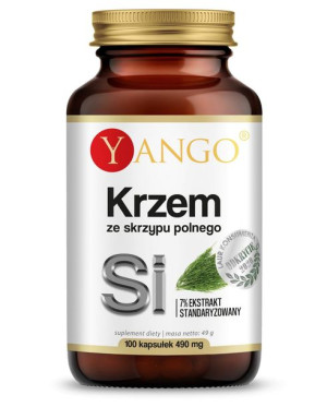 Krzem - ekstrakt ze skrzypu polnego - 100 kaps. Yango