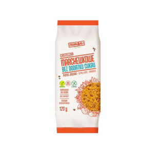 Ciasteczka jaglano-marchewkowe bezglutenowe 120 g Frank&Oli