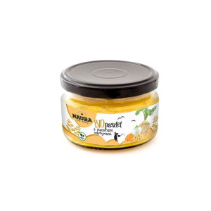 Pasztet z pieczonymi warzywami BIO 190 g, NAURA