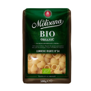 Makaron Lumache Rigate Nr54 BIO 500 g, LA MOLISANA