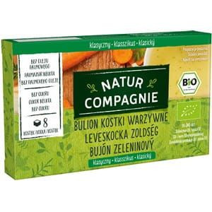 Bulion - Kostki warzywne BEZ DODATKU CUKRÓW BIO 84 g Natur Compagnie