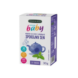 Herbatka dla dzieci i niemowląt Spokojny Sen 20 torebek Premium Rosa