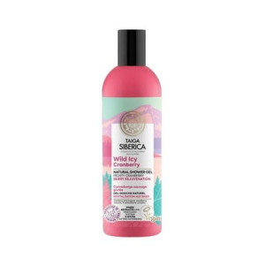 Żel pod prysznic z dziką żurawiną Odnowa 270 ml Natura Siberica