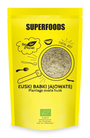 Łuski babki jajowatej BIO 100g Bio Planet