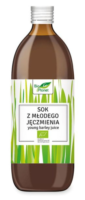 Sok z młodego jęczmienia BIO 500 ml Bio Planet